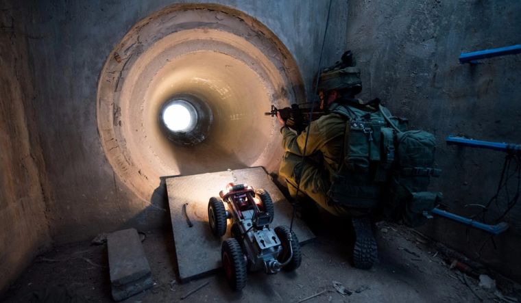 Israel has just begun flooding tunnels in Gaza with seawater: Report - Vimarsana News